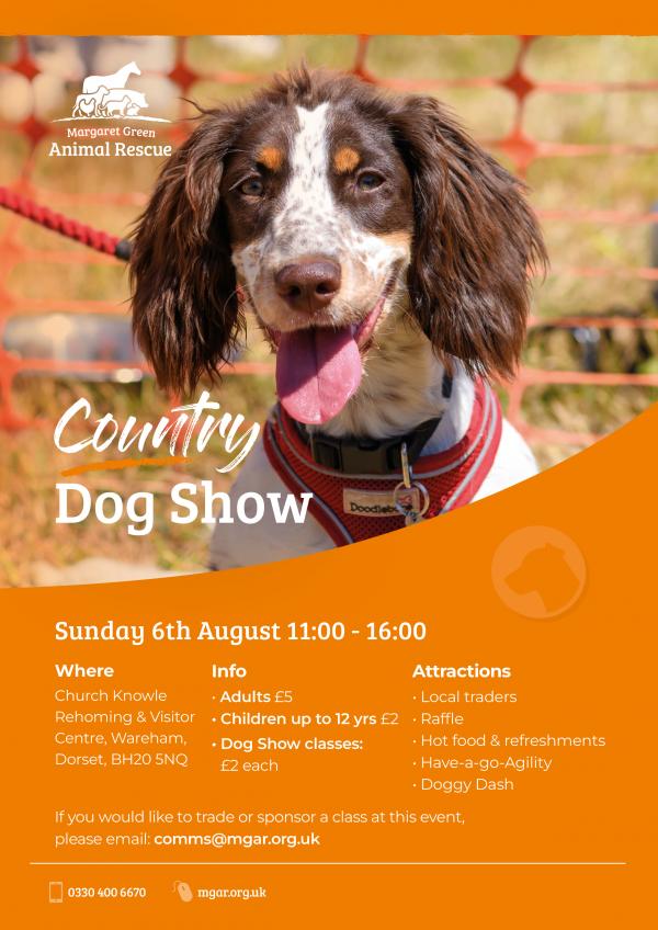 Country Dog Show Poster 2023